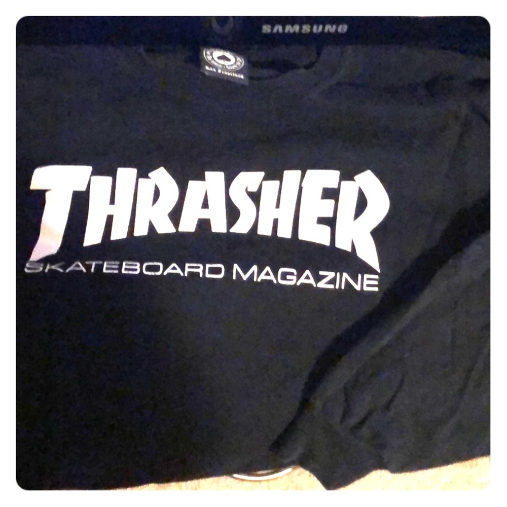 Thrasher long sleeve black